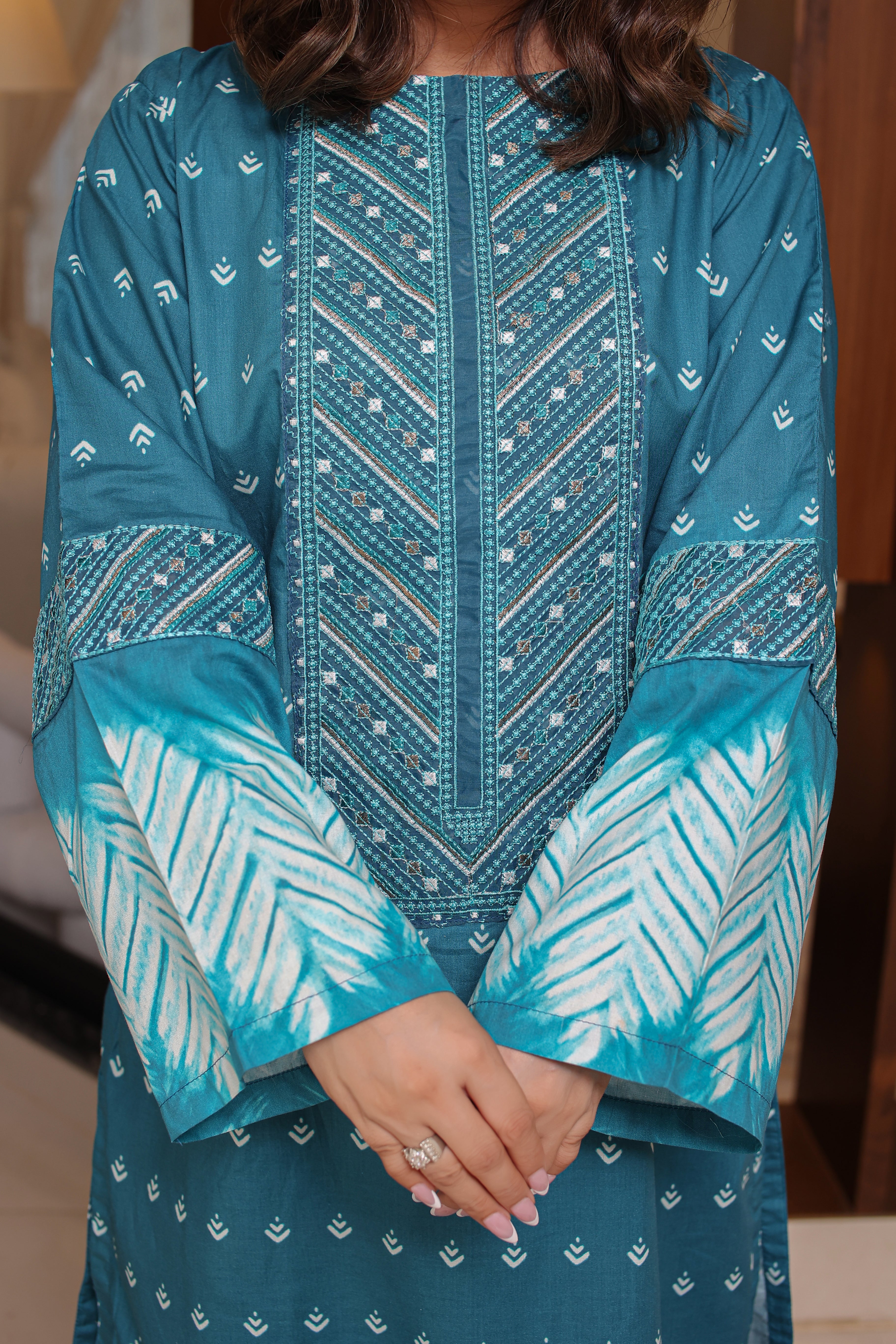 2 Piece - Zink Colour Soft Cotton Lawn Suit | ZB1001-SM