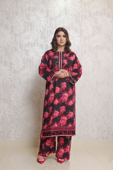 2 Piece - Black Merchanda Colour Soft Cotton Bandoria | ZB1007-SM