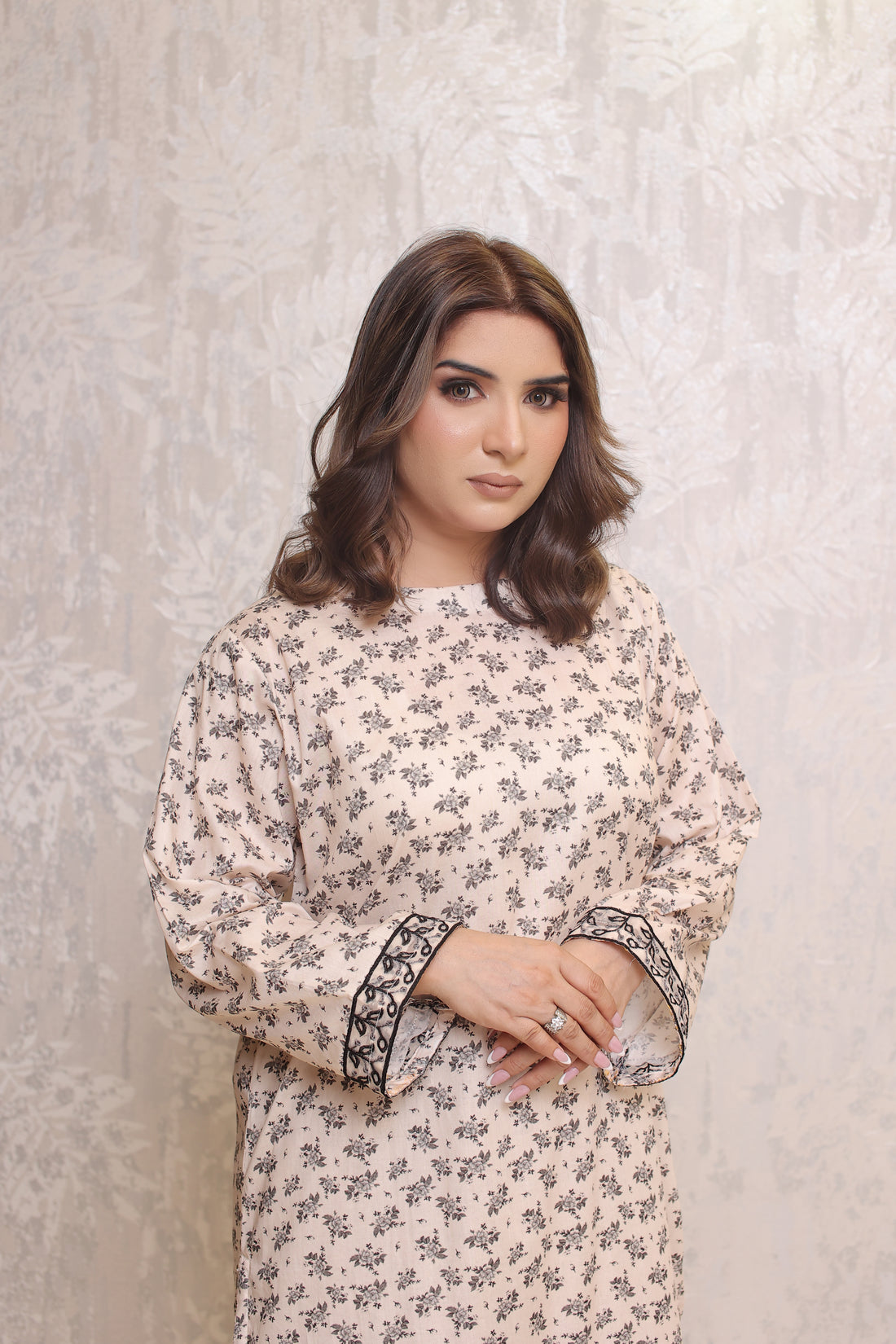 2 Piece - Offwhite Collour Soft Lawn | ZB1005-SM